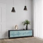 SKY WASH TV-Lowboard mit 3 Türen in Schwarz