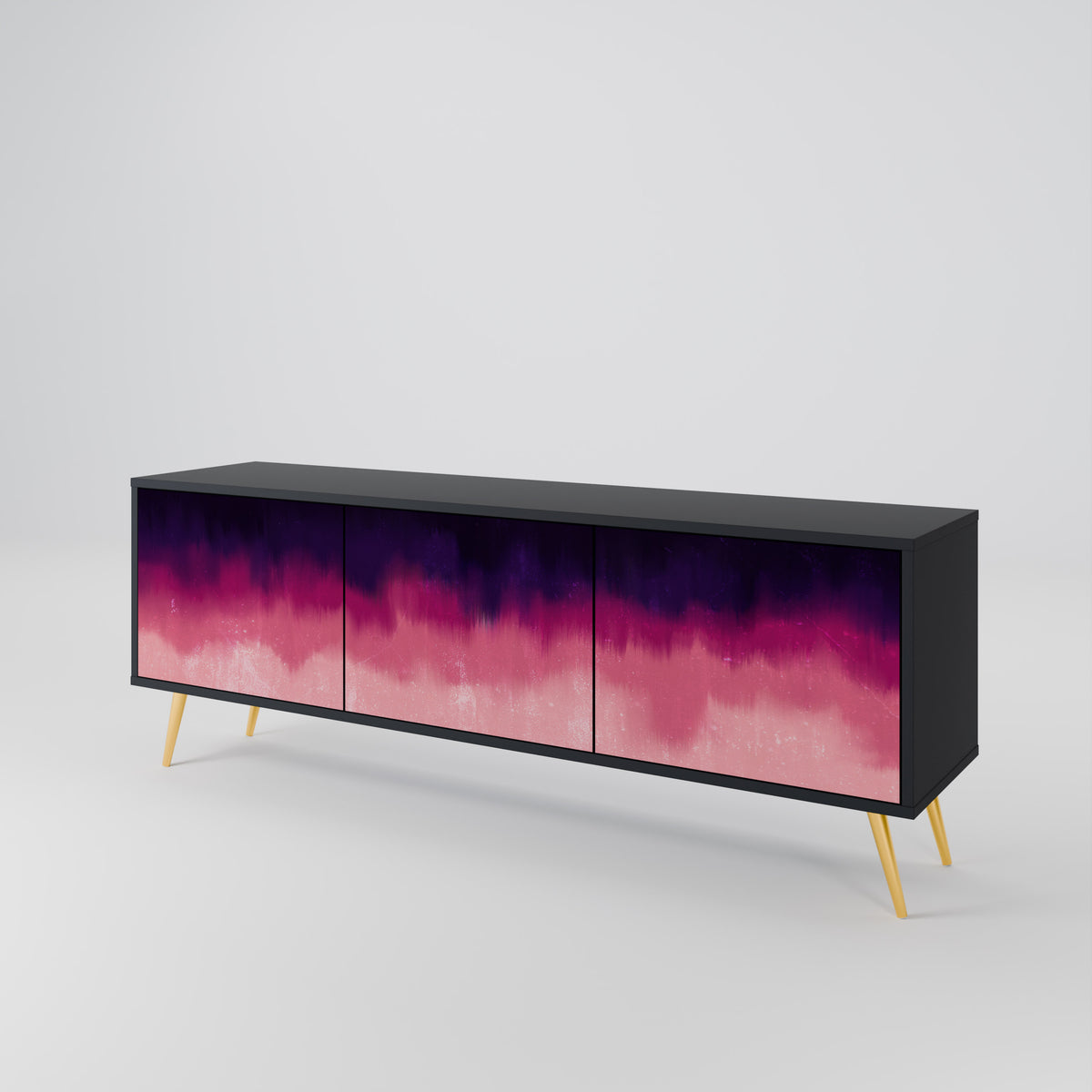 AURORA BOREALIS 3-türiges TV-Lowboard