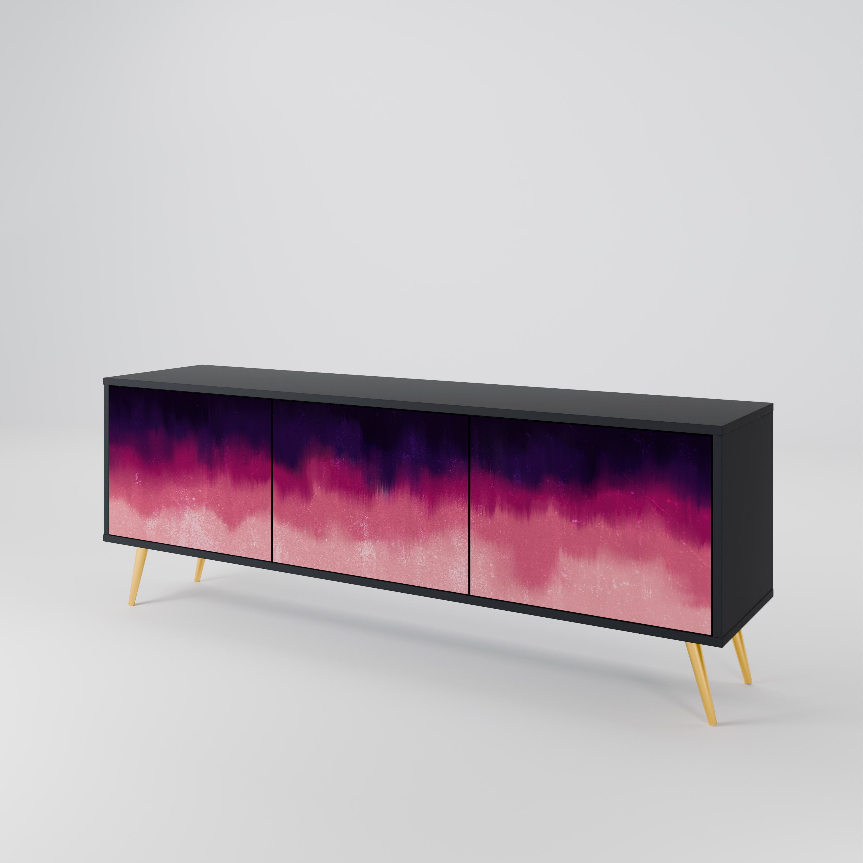 AURORA BOREALIS 3-Door TV Cabinet