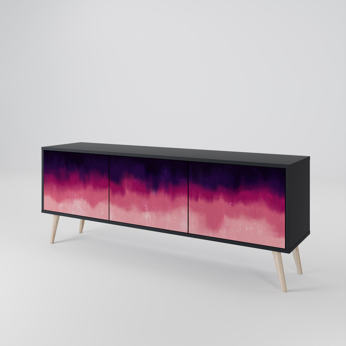 AURORA BOREALIS 3-türiges TV-Lowboard