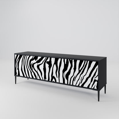 SPLENDID ZEBRA 3-türiges TV-Lowboard