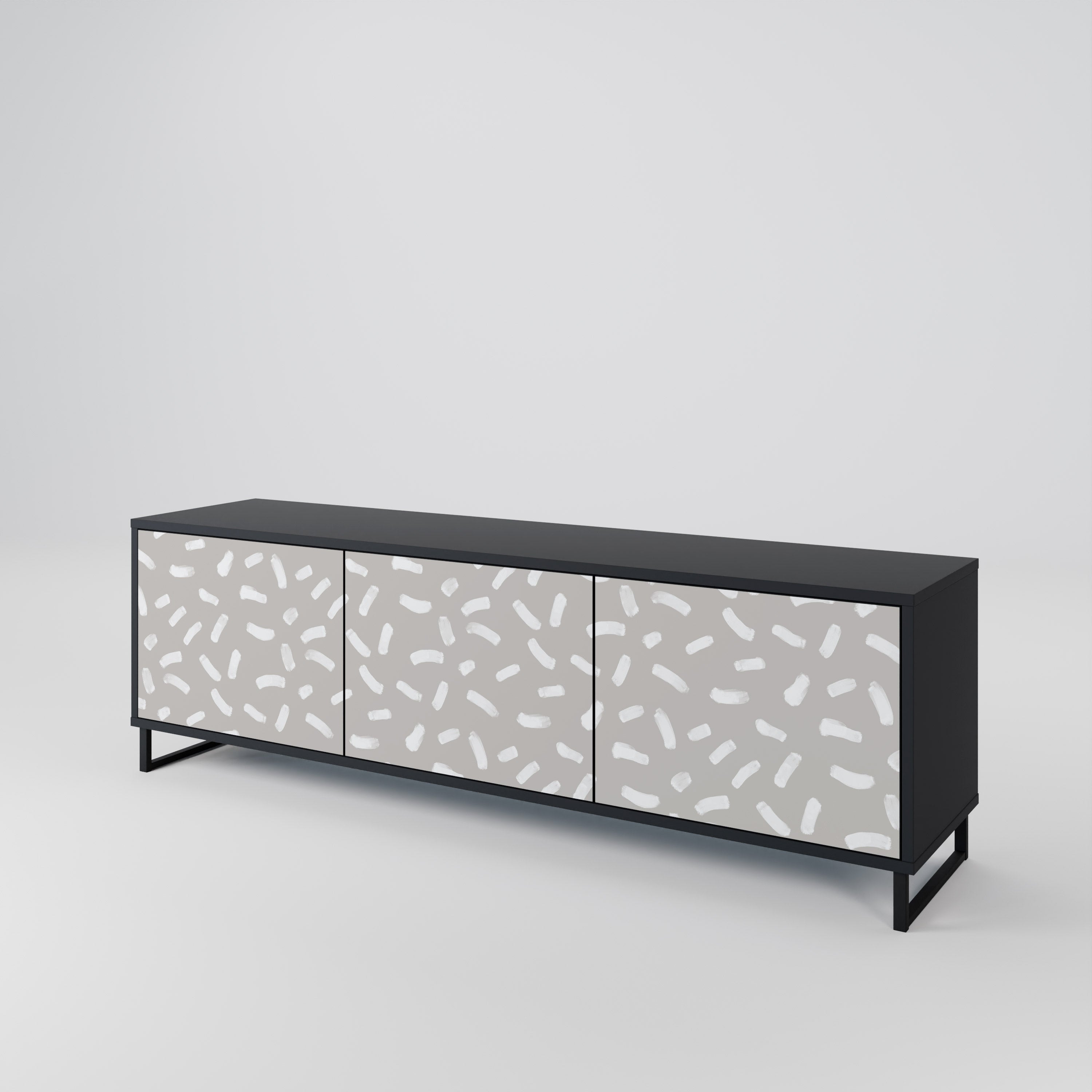 PASSING SECONDS 3-Door TV Cabinet