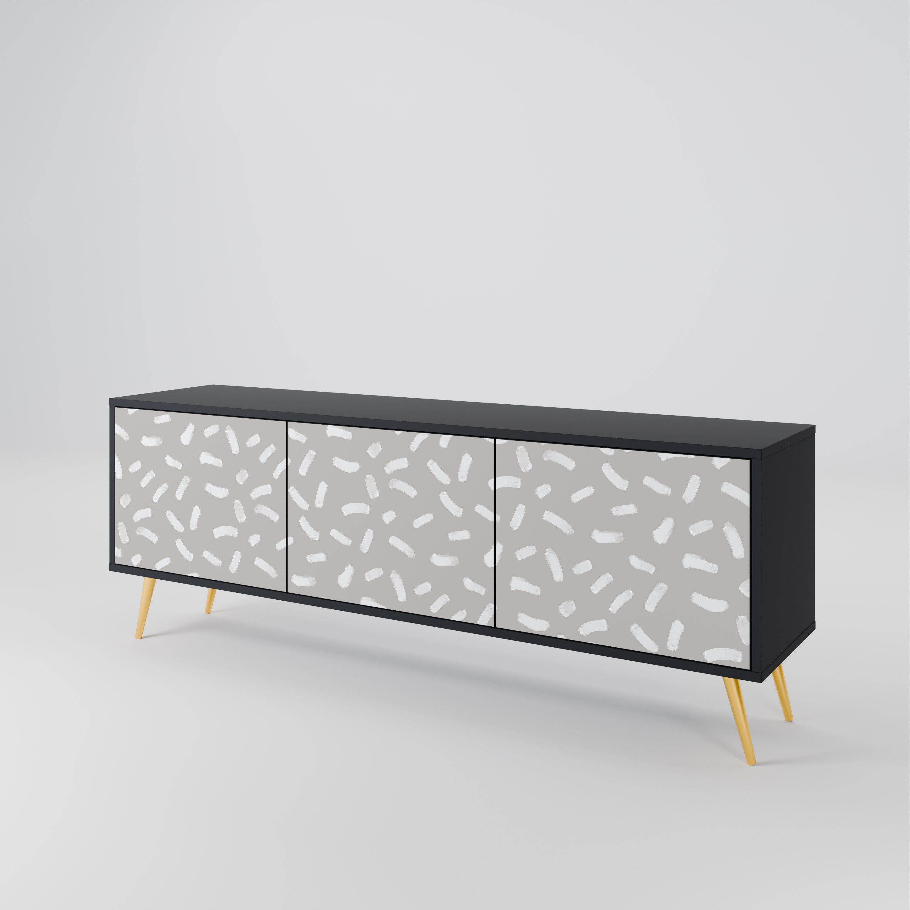 PASSING SECONDS 3-Door TV Cabinet