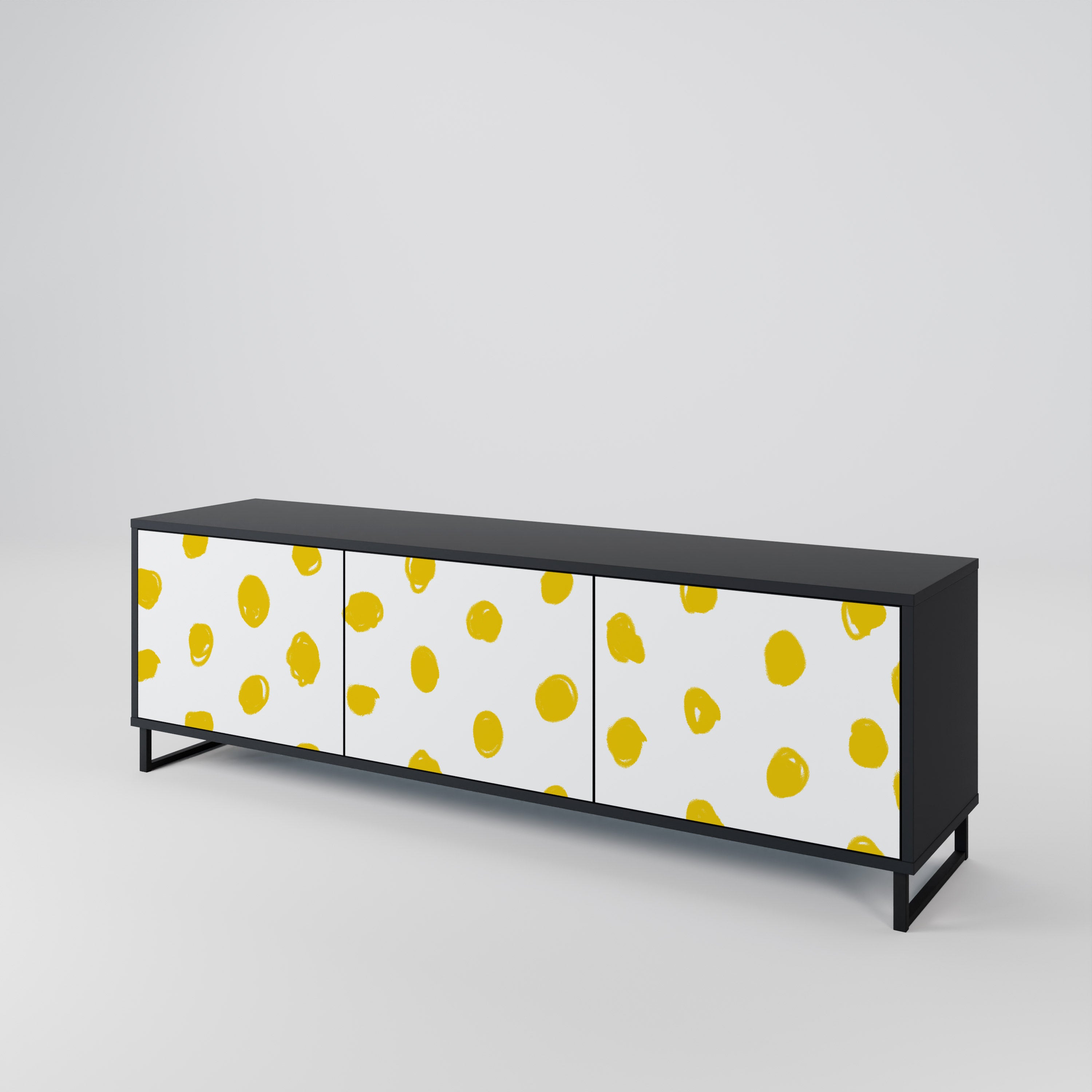 RADIANT REVERIE 3-Door TV Cabinet