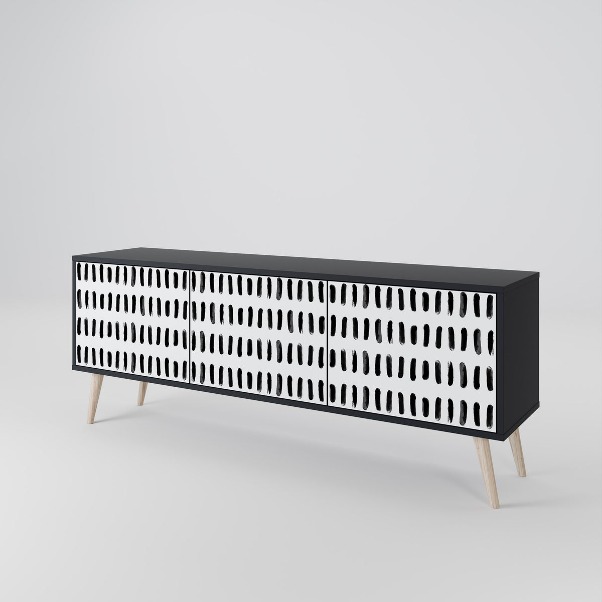 NIGHTY MELODIES 3-türiges TV-Lowboard