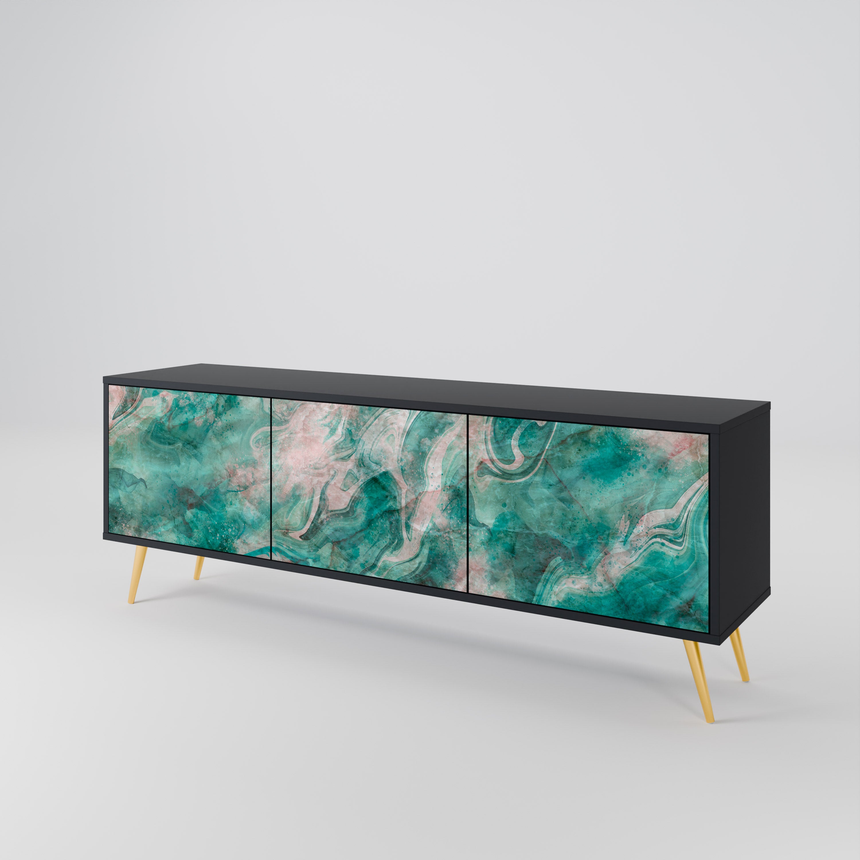 ABSTRACT ALCHEMY 3-Door TV Cabinet