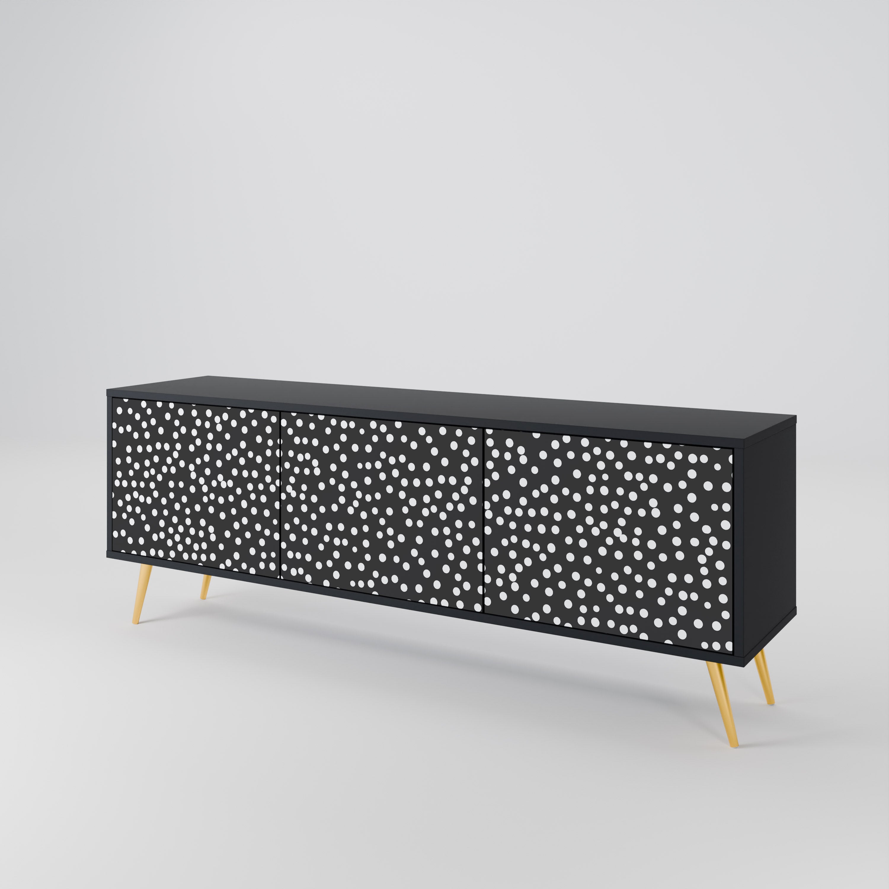 BLINDING LIGHTS 3-Door TV Cabinet