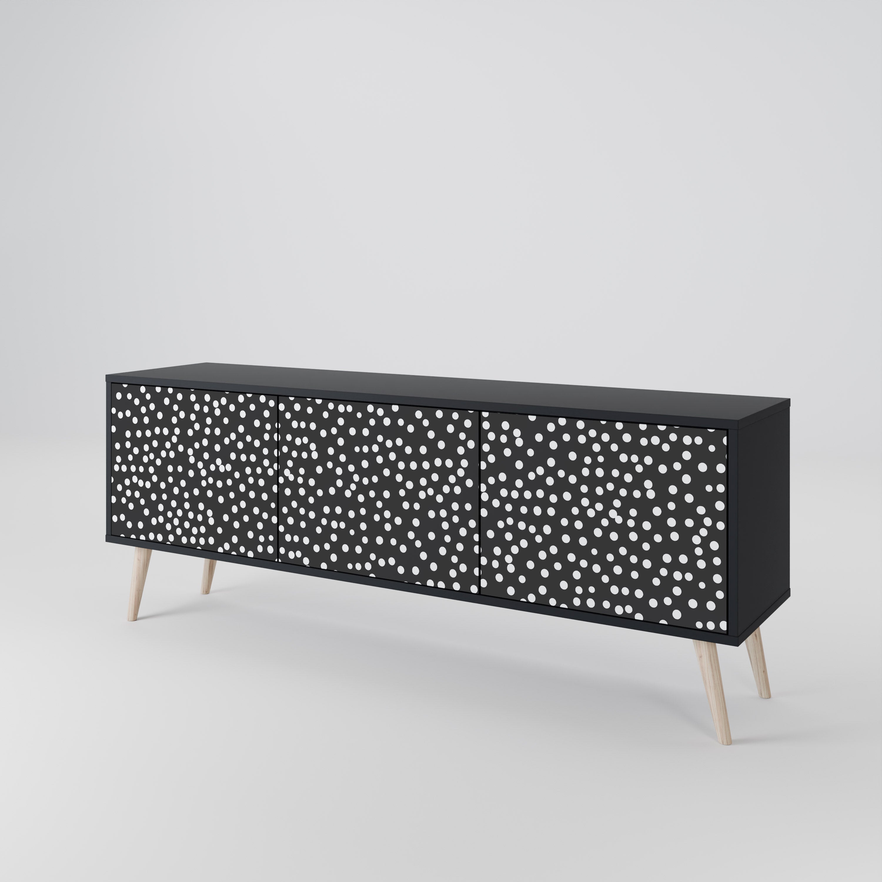 BLINDING LIGHTS 3-Door TV Cabinet