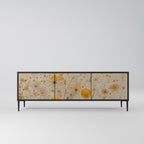 MORNING GLADE TV-Lowboard mit 3 Türen in Schwarz