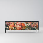 STYLISH BEAUTY TV-Lowboard mit 3 Türen in Schwarz