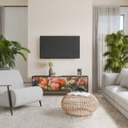 STYLISH BEAUTY TV-Lowboard mit 3 Türen in Schwarz