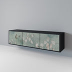 NIGHT LADY TV-Lowboard mit 3 Türen in Schwarz