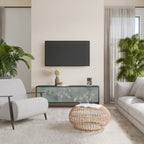 NIGHT LADY TV-Lowboard mit 3 Türen in Schwarz