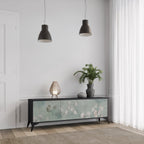 NIGHT LADY TV-Lowboard mit 3 Türen in Schwarz