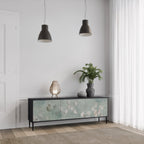 NIGHT LADY TV-Lowboard mit 3 Türen in Schwarz