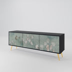 NIGHT LADY TV-Lowboard mit 3 Türen in Schwarz