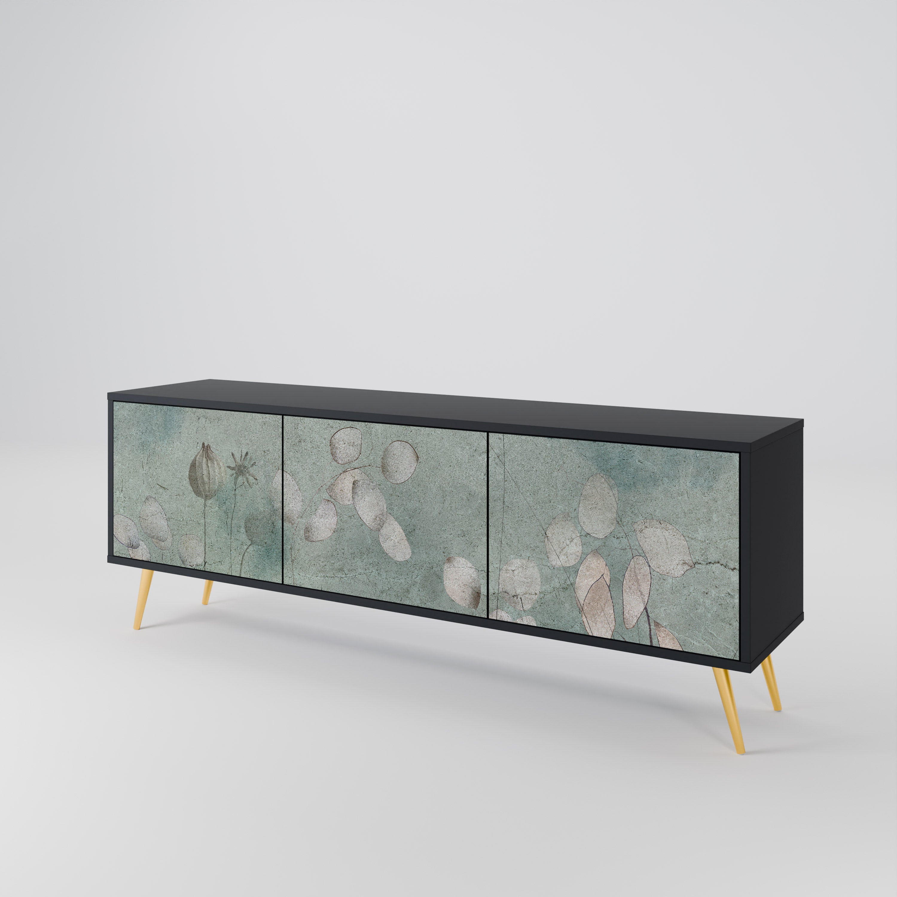 NIGHT LADY 3-Door TV Cabinet