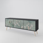 NIGHT LADY TV-Lowboard mit 3 Türen in Schwarz