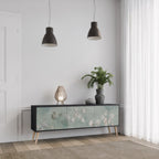 NIGHT LADY TV-Lowboard mit 3 Türen in Schwarz