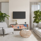 PASTEL DESTINY TV-Lowboard mit 3 Türen in Schwarz