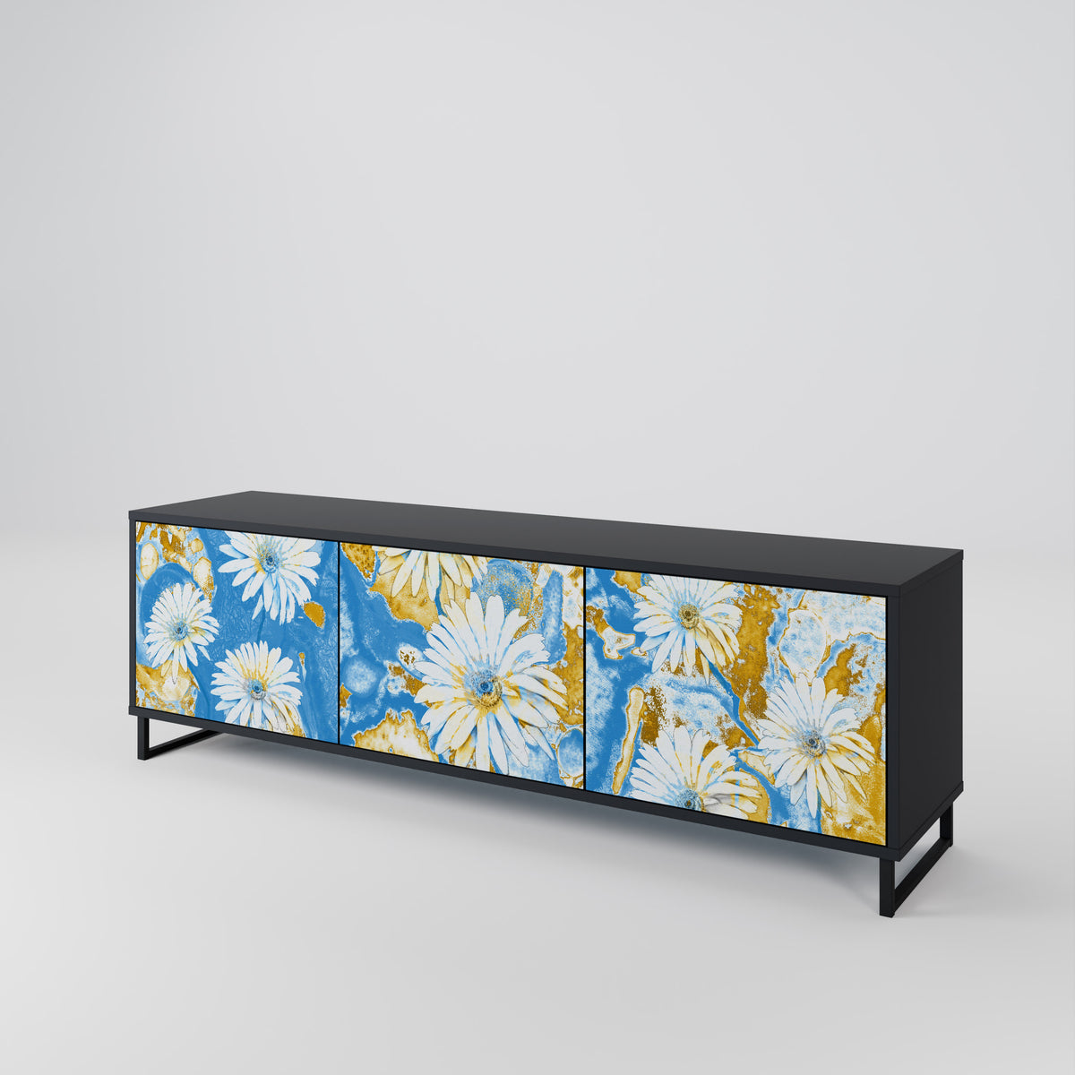 DAISY LUXE 3-türiges TV-Lowboard