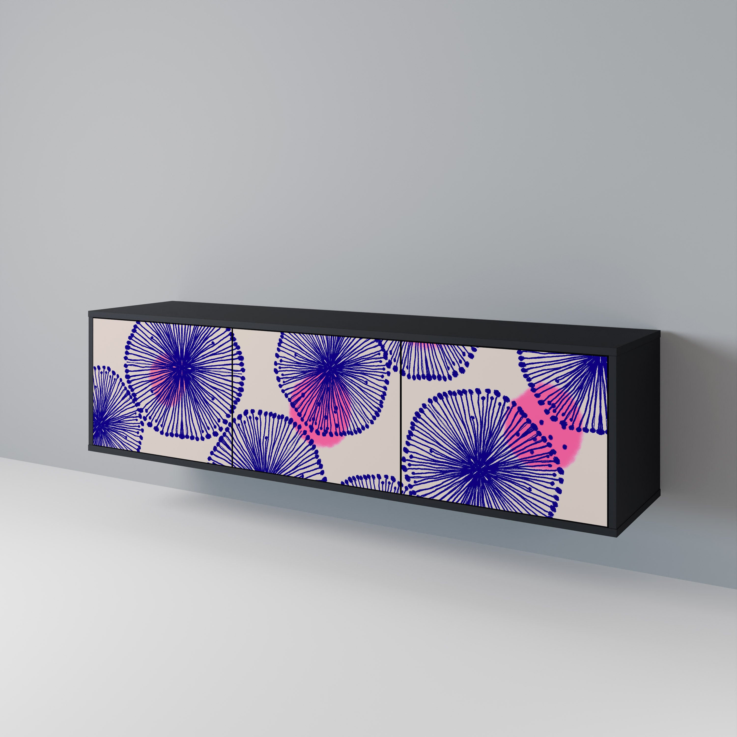 MAGIC NATURE 3-Door TV Cabinet