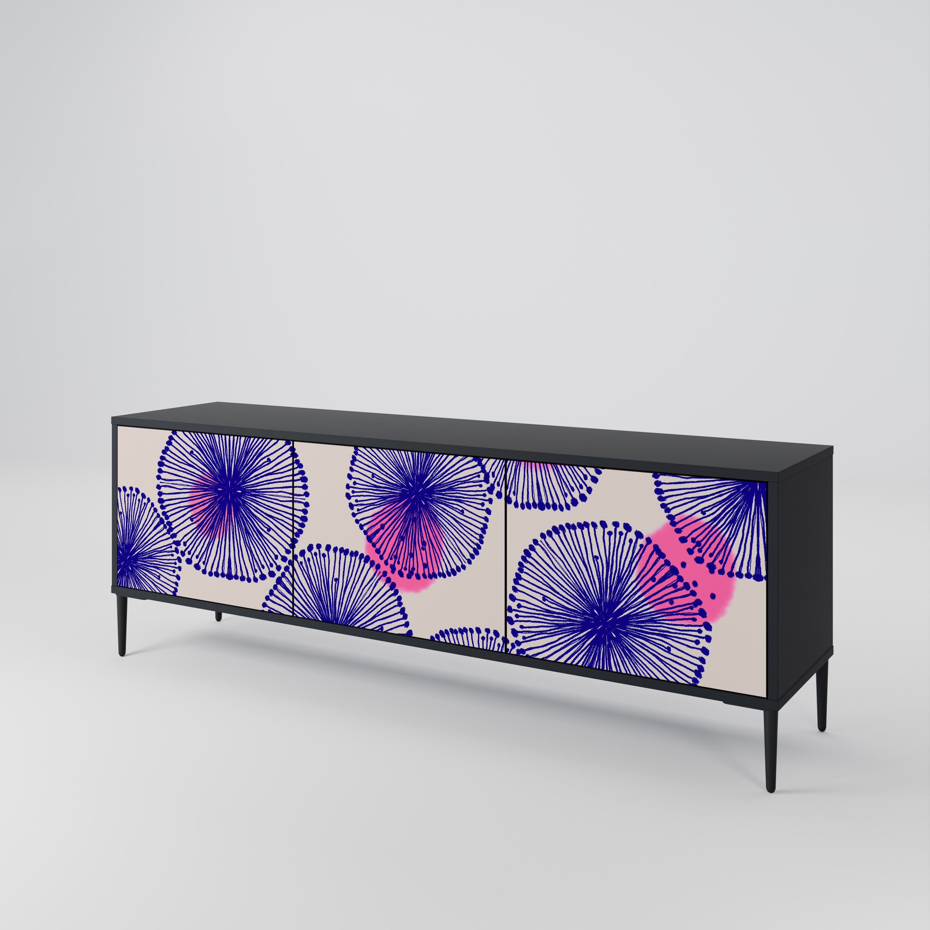 MAGIC NATURE 3-Door TV Cabinet