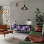 MAGIC NATURE TV-Lowboard mit 3 Türen in Schwarz