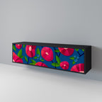 SPRING THOUGHTS TV-Lowboard mit 3 Türen in Schwarz