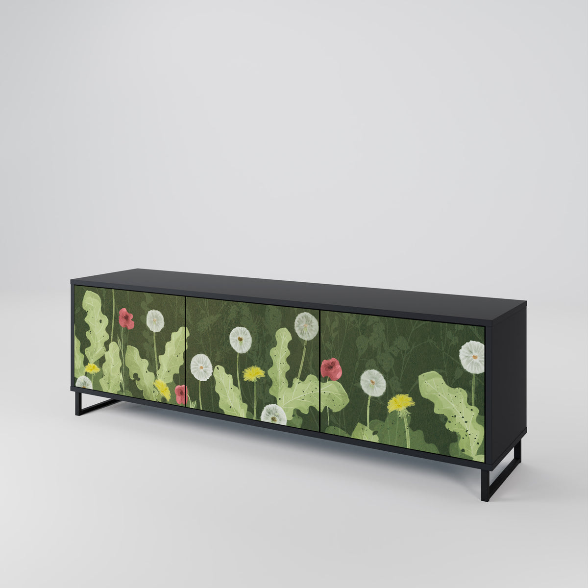 DANDELION AMUSE 3-türiges TV-Lowboard