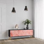 CRANE DANCE TV-Lowboard mit 3 Türen in Schwarz