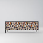 EMINENT HOOPOE TV-Lowboard mit 3 Türen in Schwarz