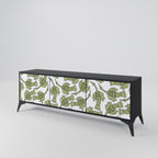 SEEDLING SONGBIRD TV-Lowboard mit 3 Türen in Schwarz