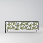 SEEDLING SONGBIRD TV-Lowboard mit 3 Türen in Schwarz