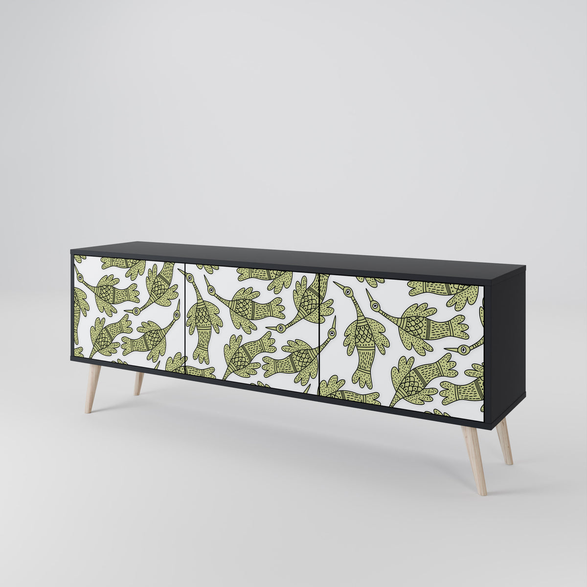 SEEDLING SONGBIRD 3-türiges TV-Lowboard