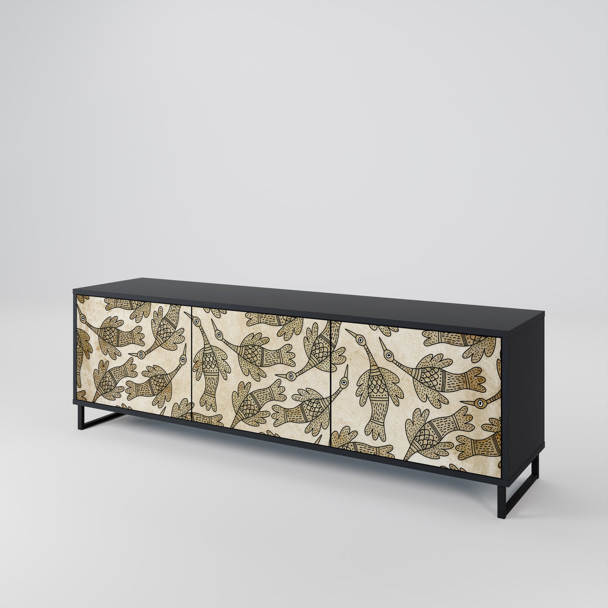 ALMONDINE SONGBIRD 3-türiges TV-Lowboard
