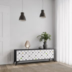 CATS COMPILATION TV-Lowboard mit 3 Türen in Schwarz