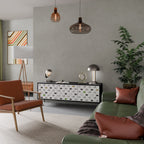 CATS COMPILATION TV-Lowboard mit 3 Türen in Schwarz