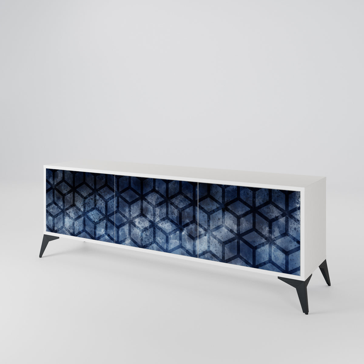 CUBIC MIST 3-türiges TV-Lowboard