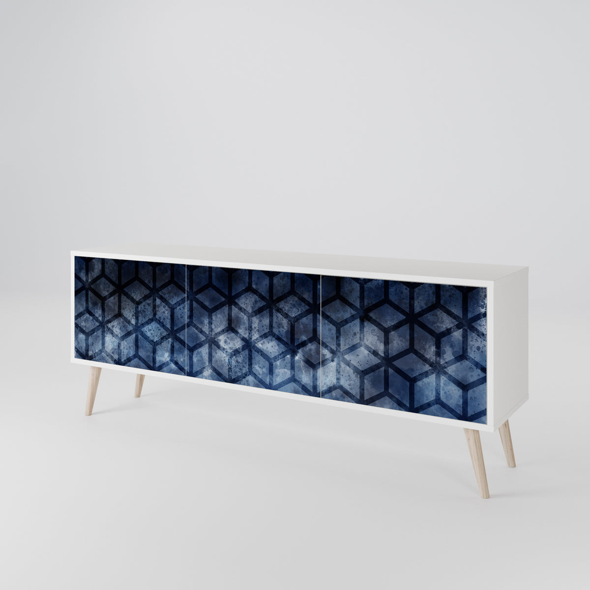 CUBIC MIST 3-türiges TV-Lowboard