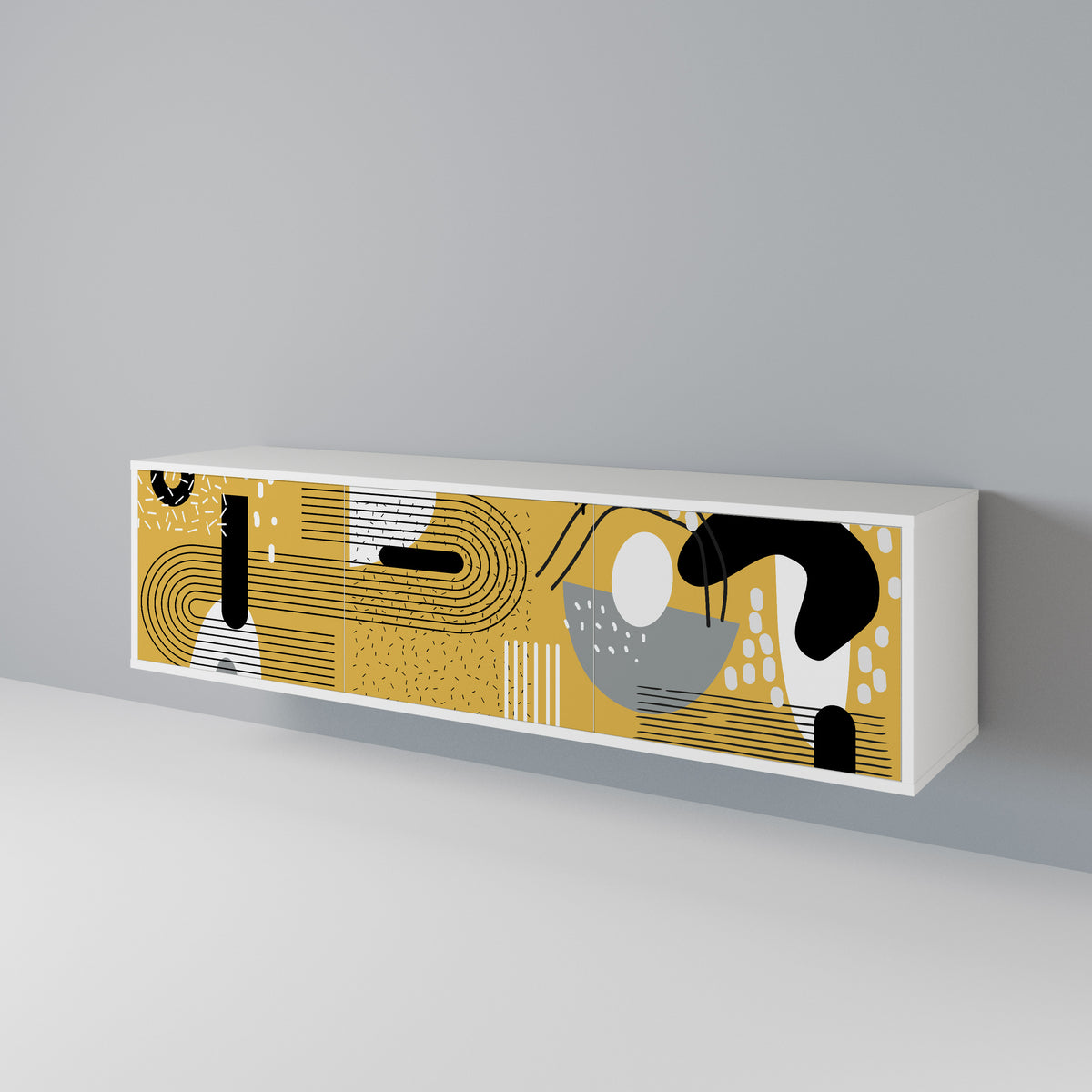 SHAPESHIFT SYMPHONY 3-türiges TV-Lowboard