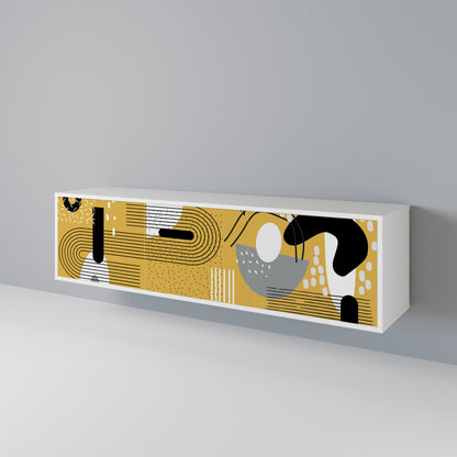 SHAPESHIFT SYMPHONY 3-türiges TV-Lowboard