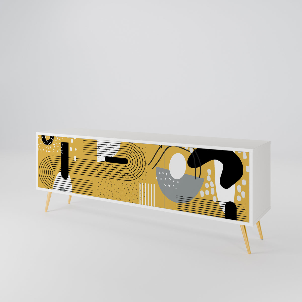 SHAPESHIFT SYMPHONY 3-türiges TV-Lowboard
