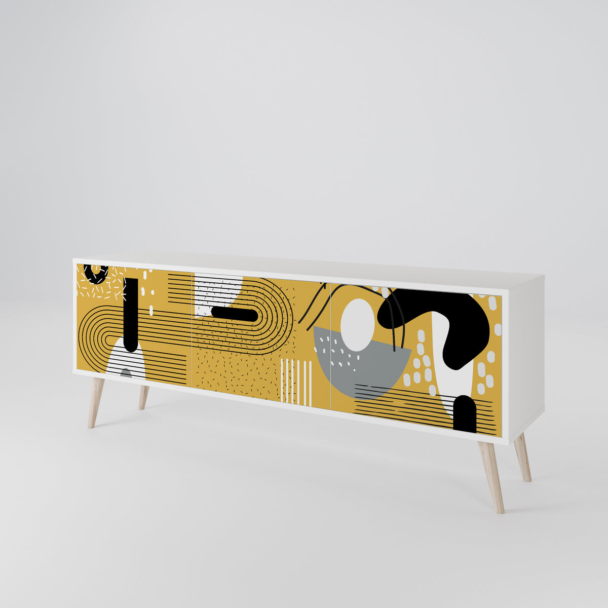 SHAPESHIFT SYMPHONY 3-türiges TV-Lowboard