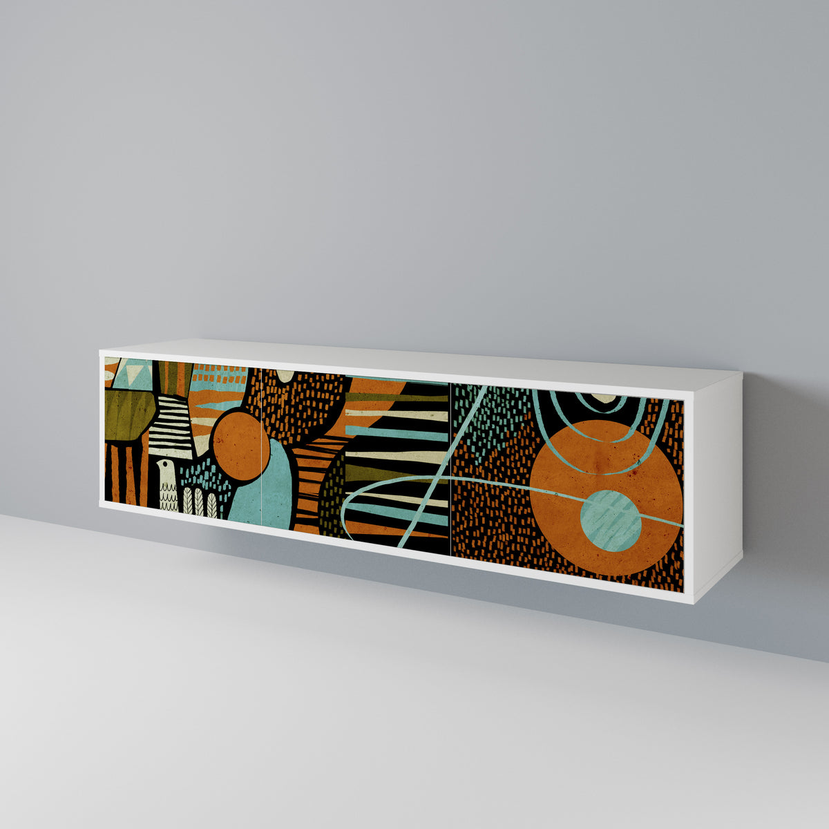 GEODE GLIMMER 3-türiges TV-Lowboard