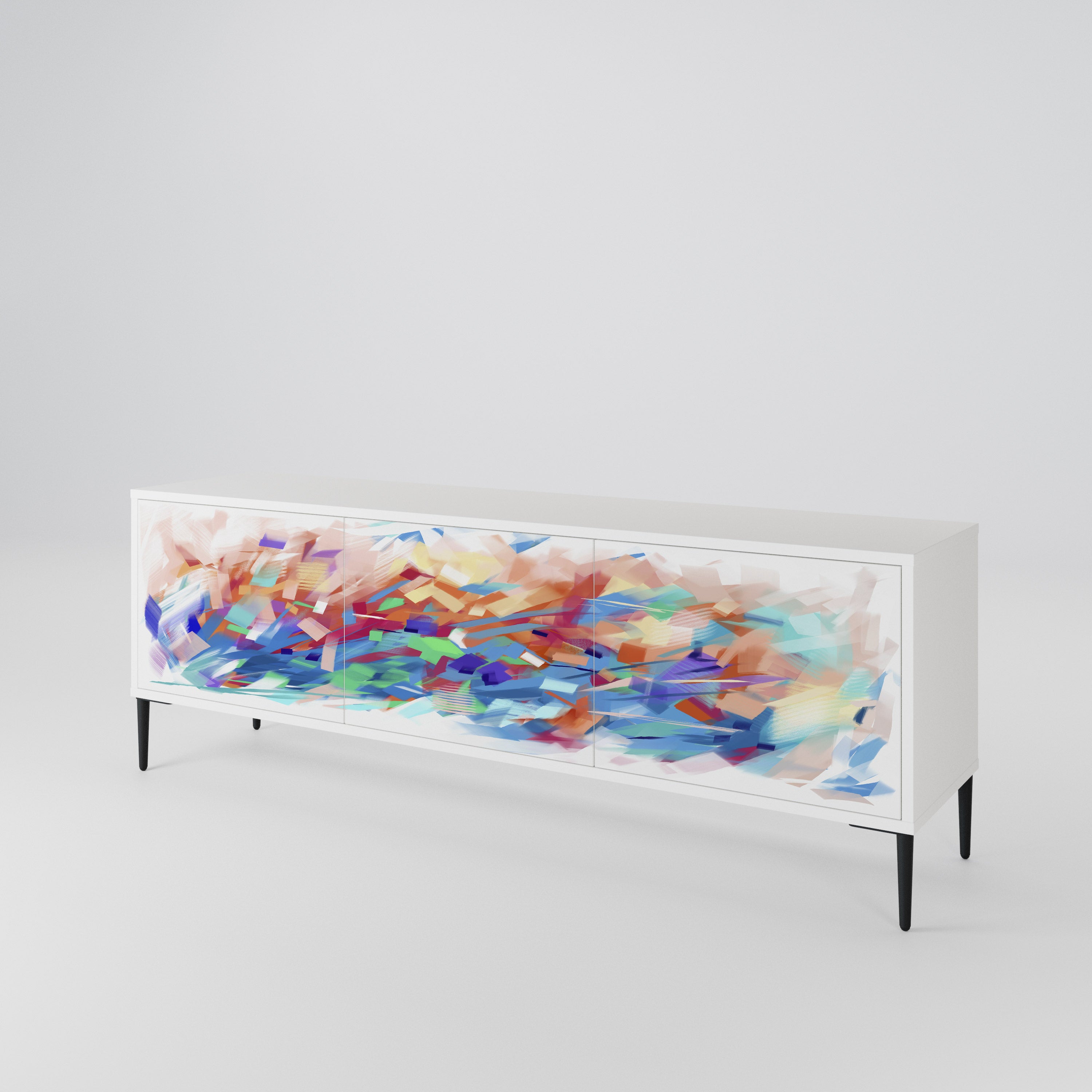 FINESSE MASH-UP 3-Door TV Cabinet
