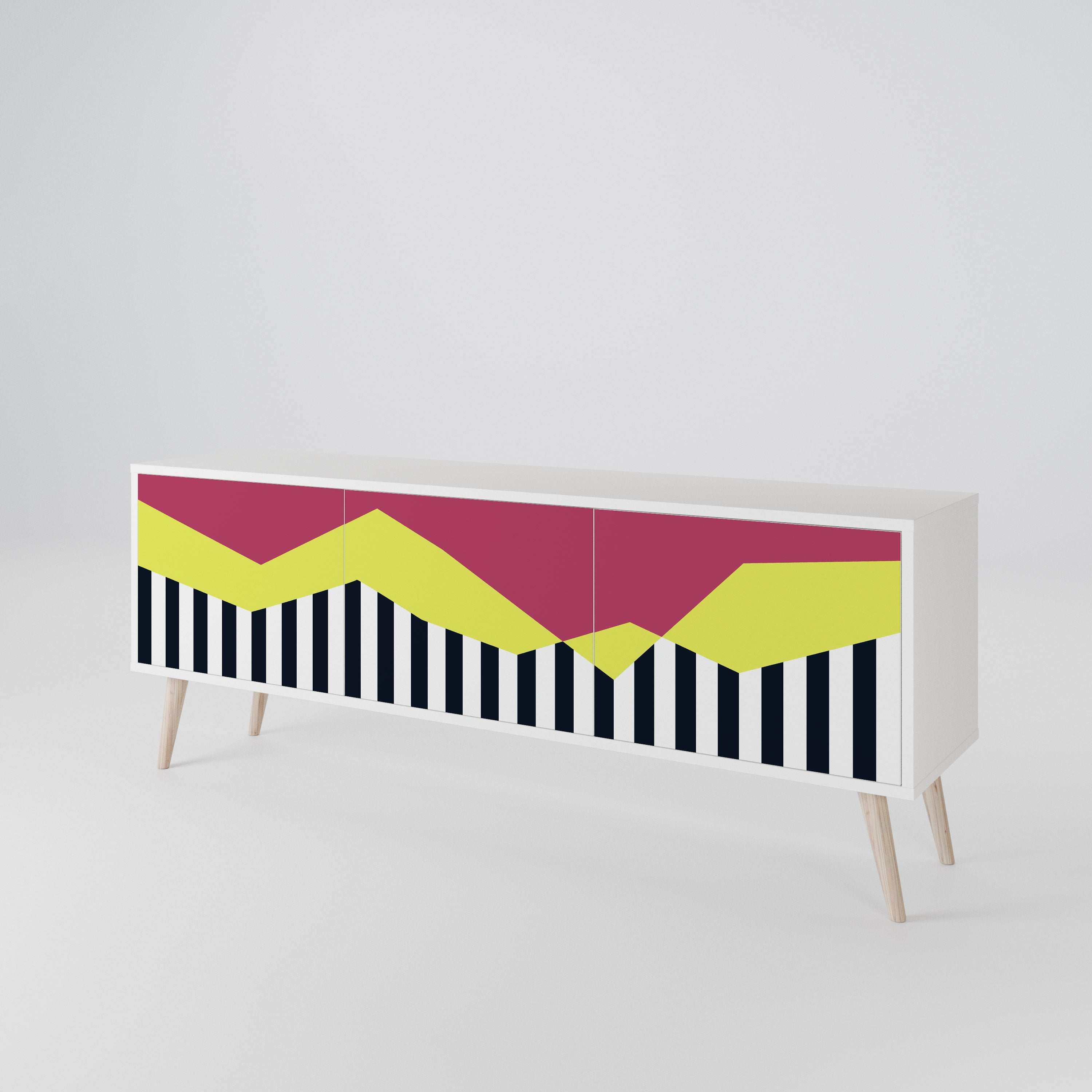 PIANO FANTASY 3-Door TV Cabinet