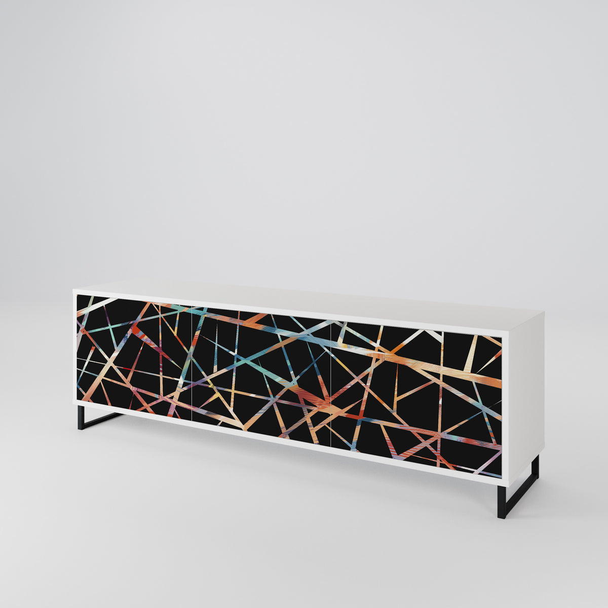 POLYGON VERVE 3-türiges TV-Lowboard