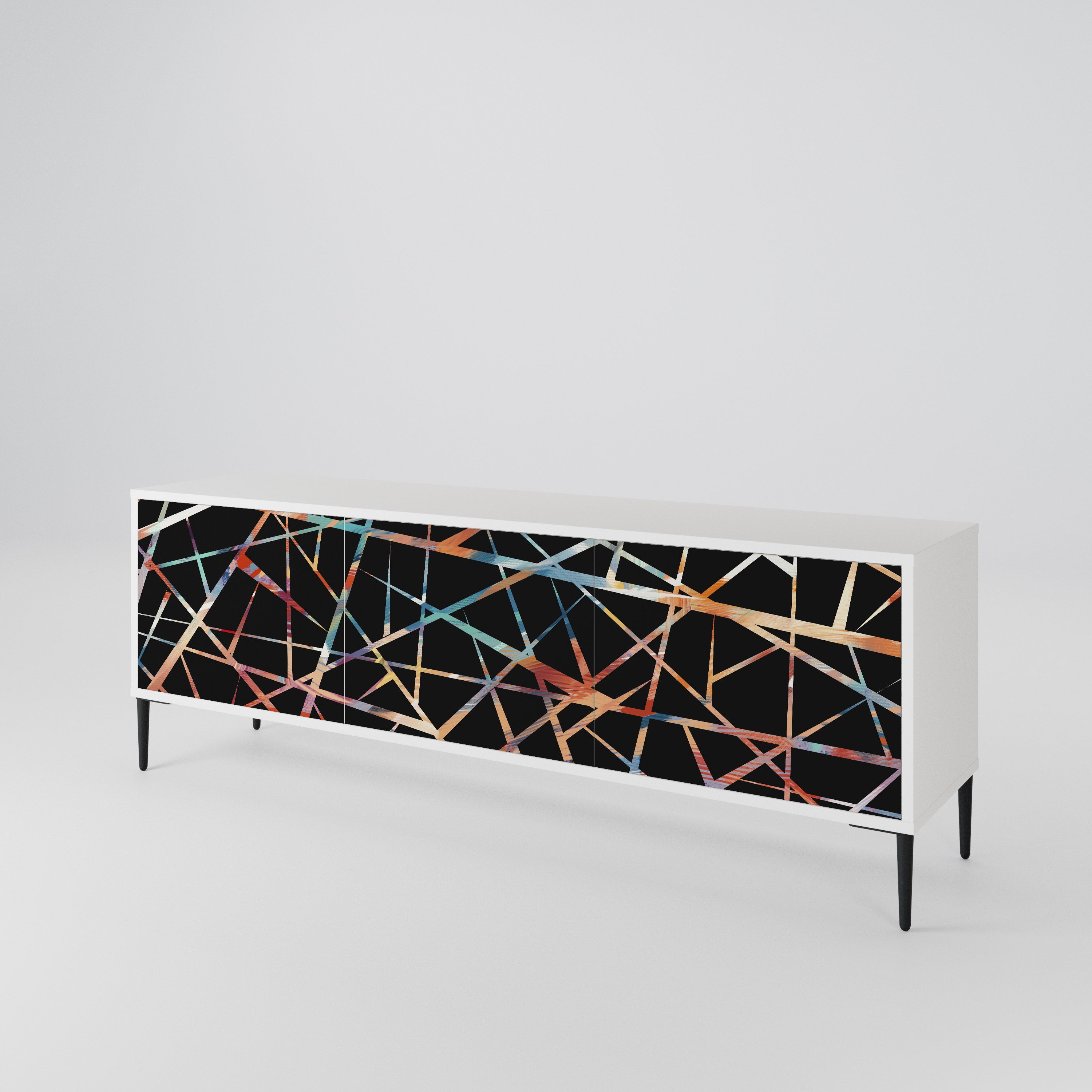 POLYGON VERVE 3-Door TV Cabinet