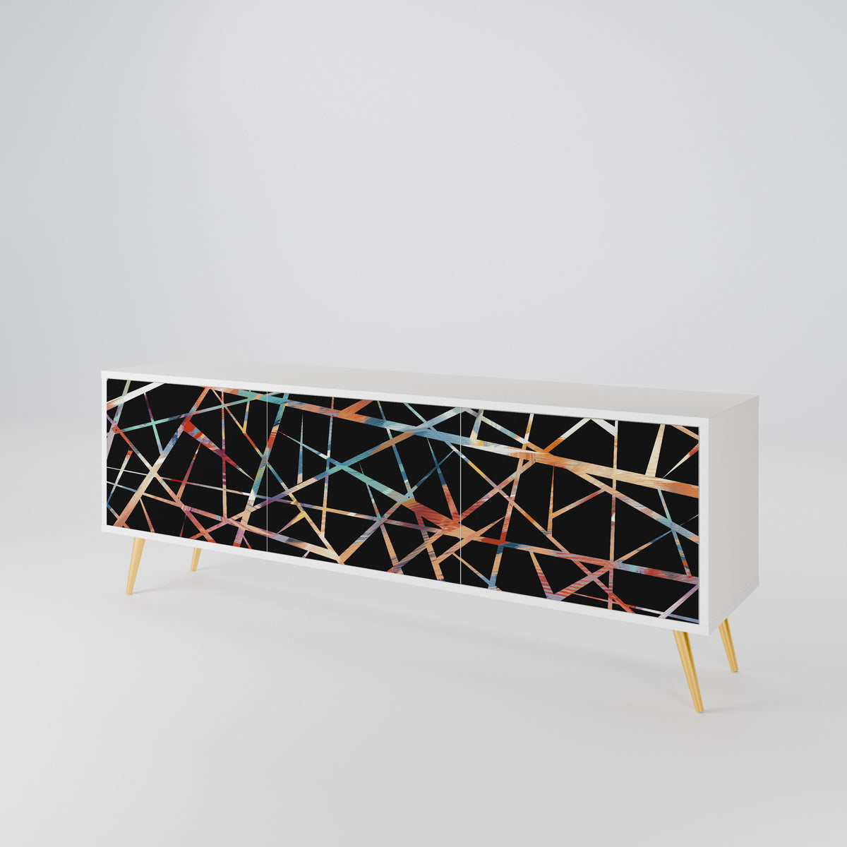 POLYGON VERVE 3-türiges TV-Lowboard